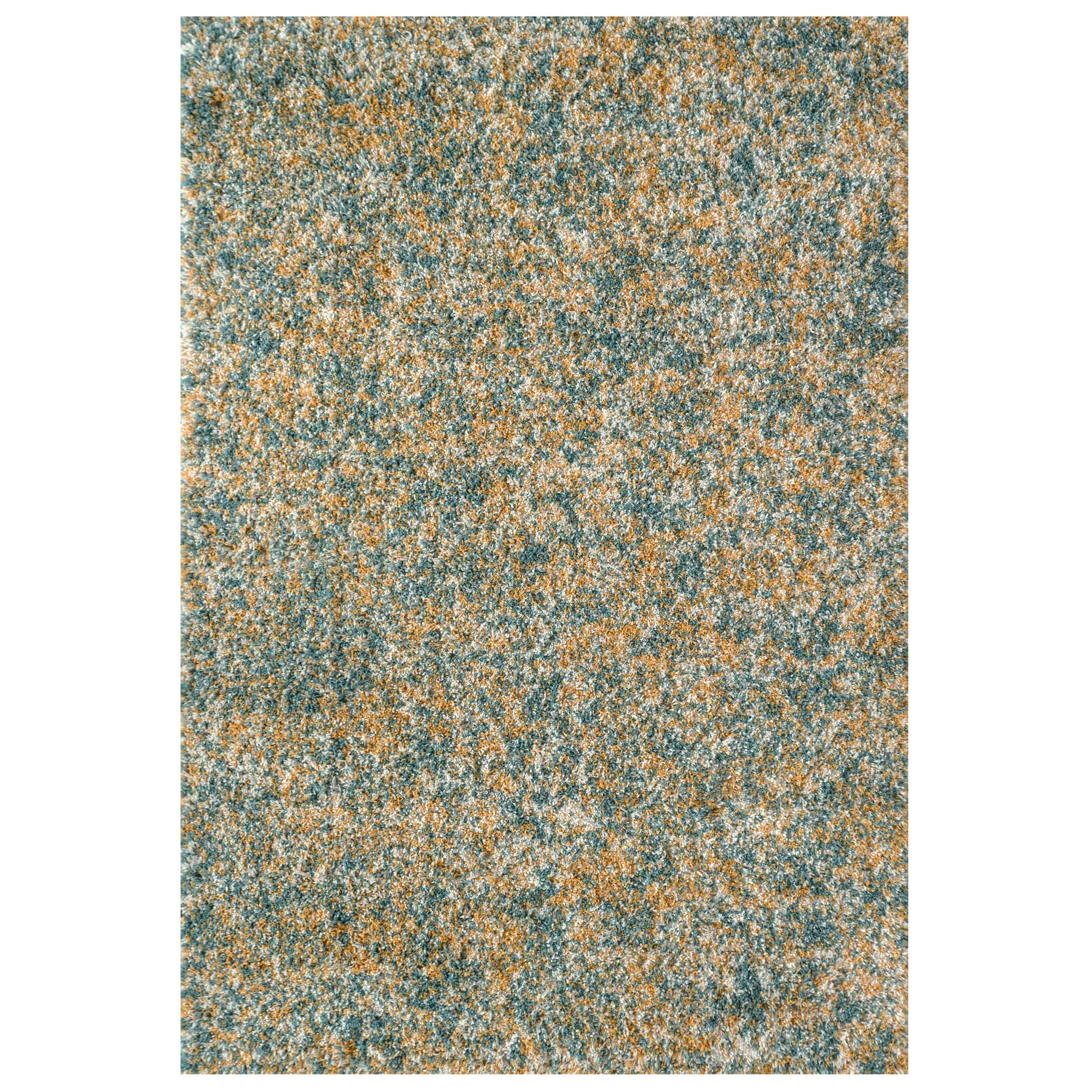 Soft Mottled Multicolour Shaggy Area Rug