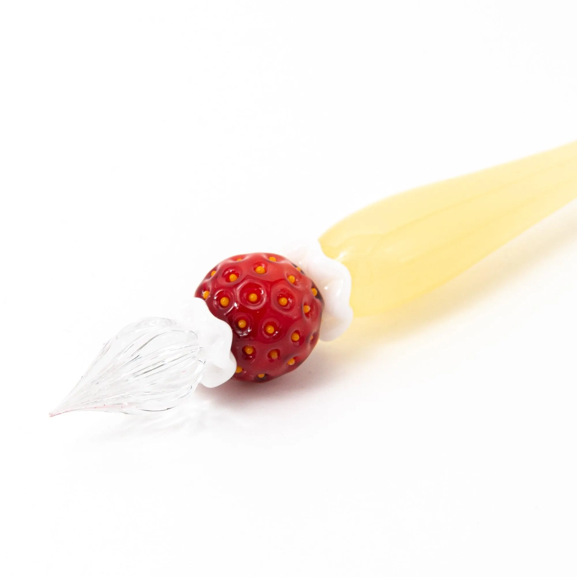 Strawberry Cake Glass Dip Pen