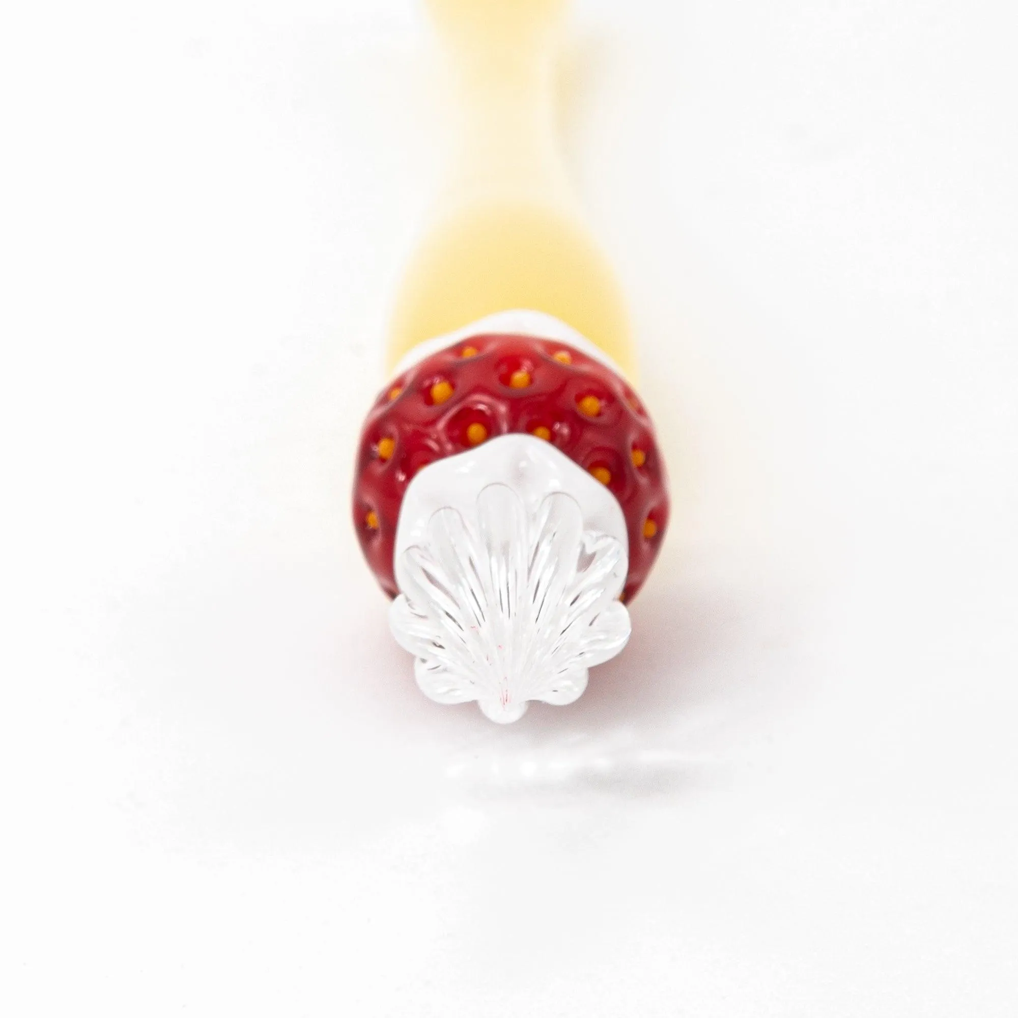 Strawberry Cake Glass Dip Pen
