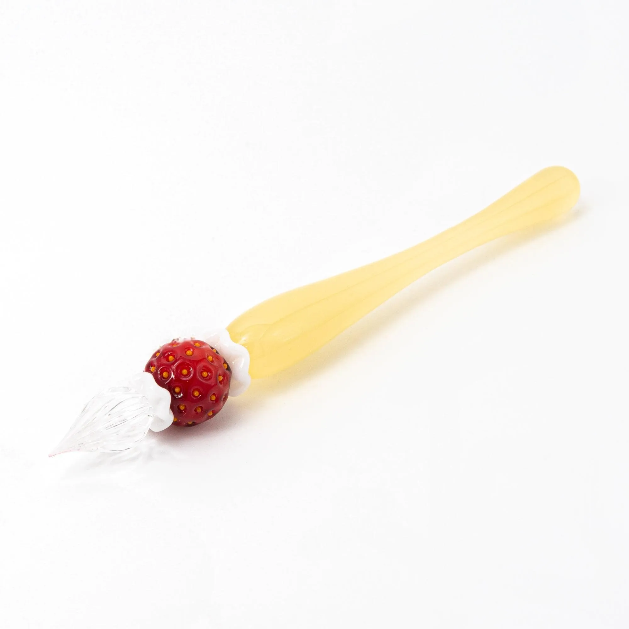 Strawberry Cake Glass Dip Pen