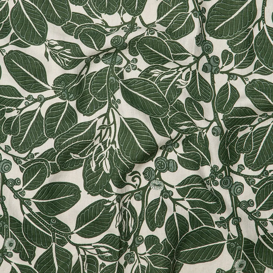 Stringybark Moss Furnishing Linen
