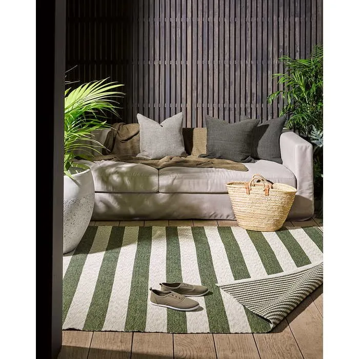 Summit Peak Outdoor Rug - Khaki