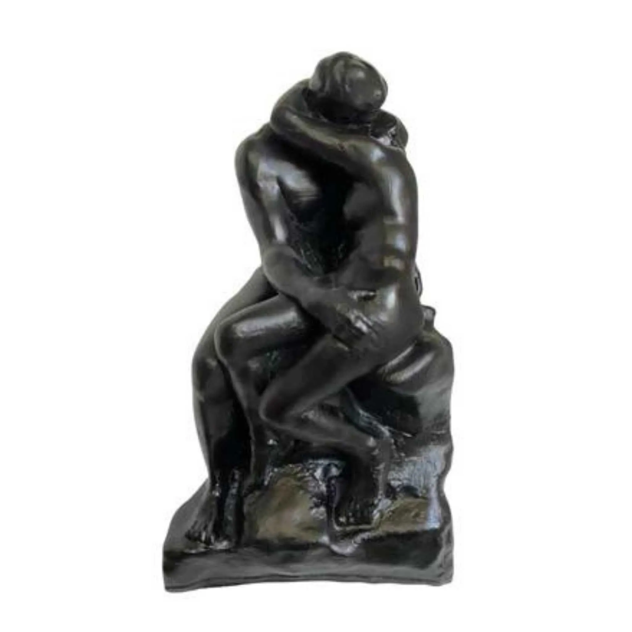 The Kiss Black Sculpture by Rodin