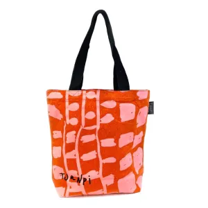 Tjanpi x Margaret Smith - Flame Red Tote