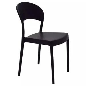 Tramontina Delta Sissi Plastic Chair Black