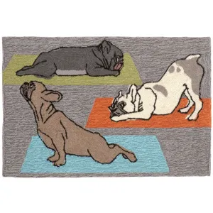 Trans-Ocean FRONTPORCH Indoor/Outdoor Hand Tufted  Durable Area Rug  - Heather