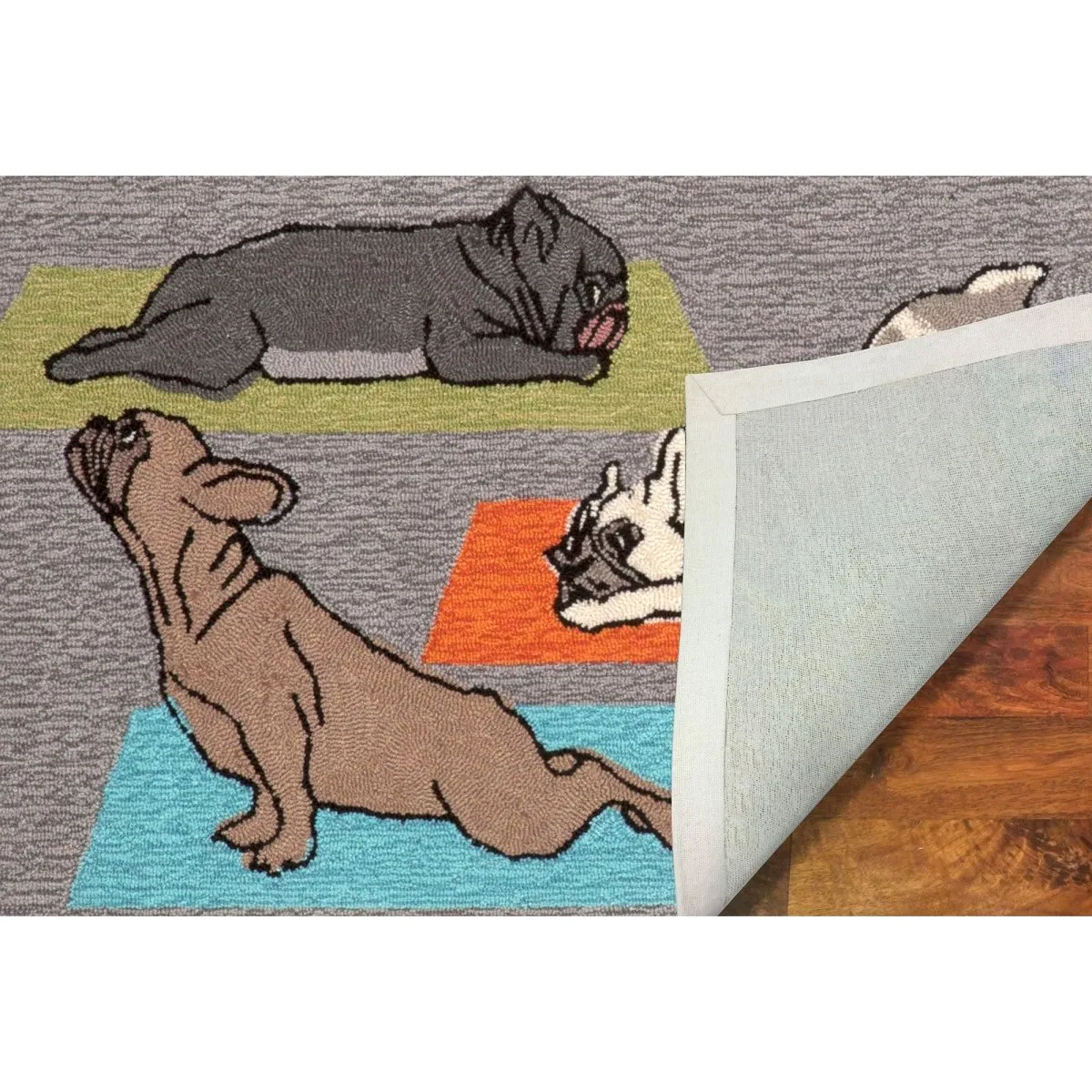 Trans-Ocean FRONTPORCH Indoor/Outdoor Hand Tufted  Durable Area Rug  - Heather