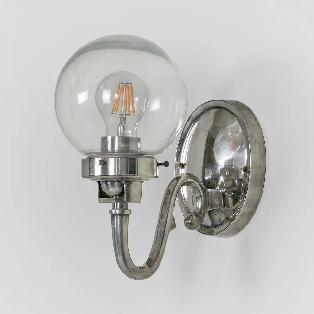 Tuscany Wall Lamp in Antique Silver
