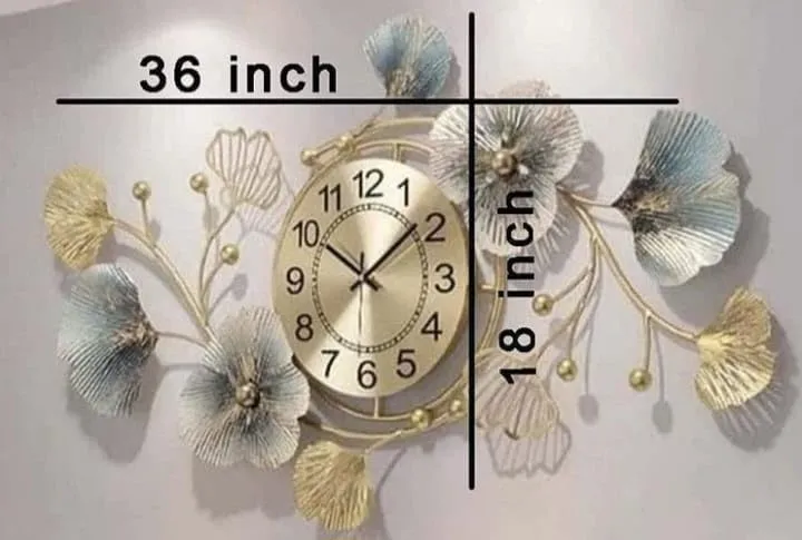 Ultra Shine Home Decor Metal Wall Art, Metal Wall Decor For Living Room, Metallic Wall Decor For Living Room, Metal Wall Art For Bedroom, Metal (36*18 Inch) - Analog