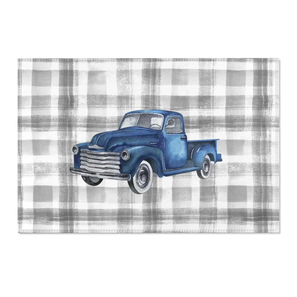 Vintage Truck Nursery Rug