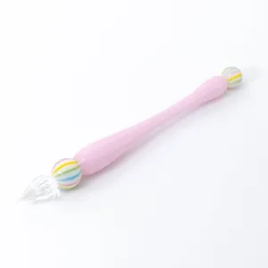 Wagashi Sakura Mochi Glass Dip Pen