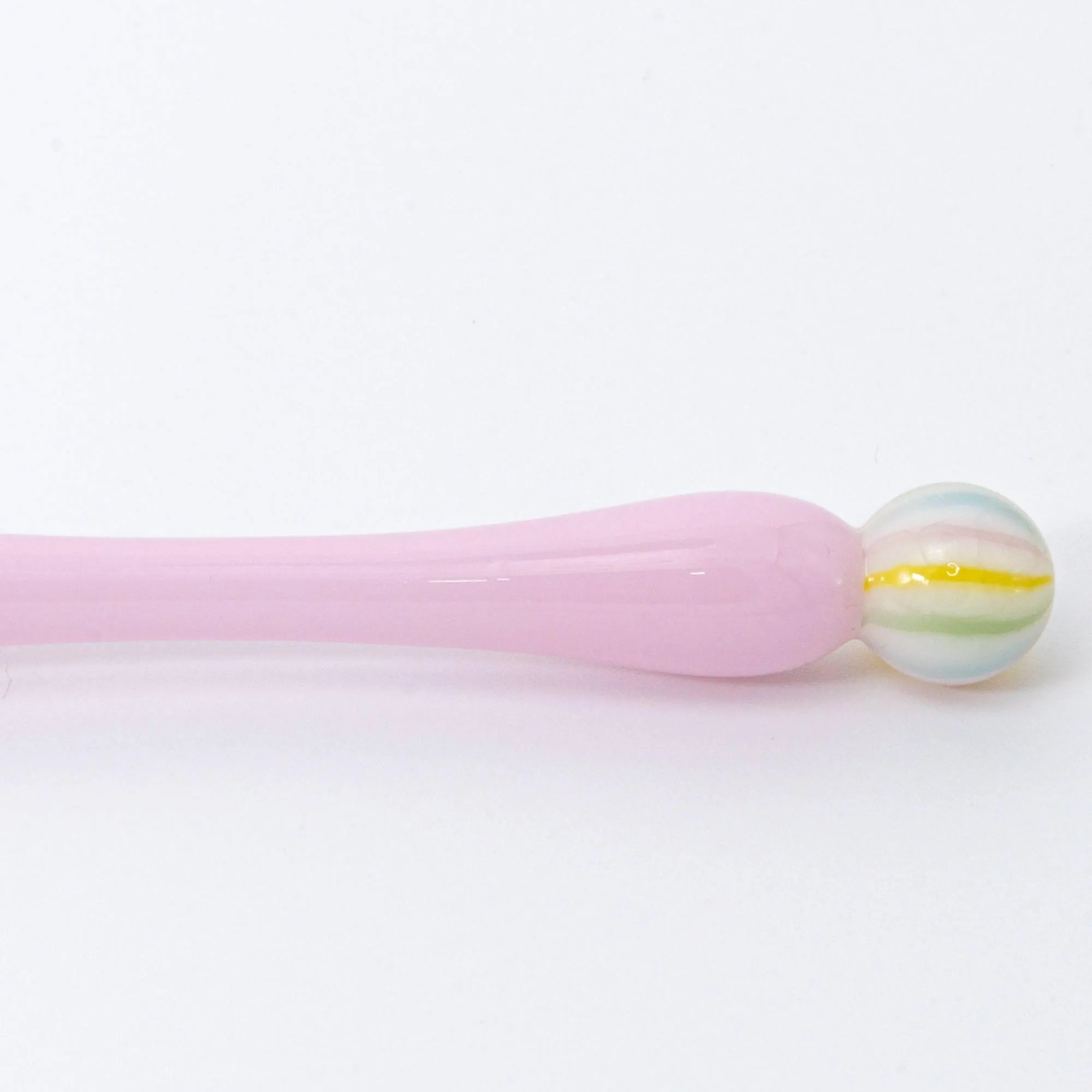 Wagashi Sakura Mochi Glass Dip Pen