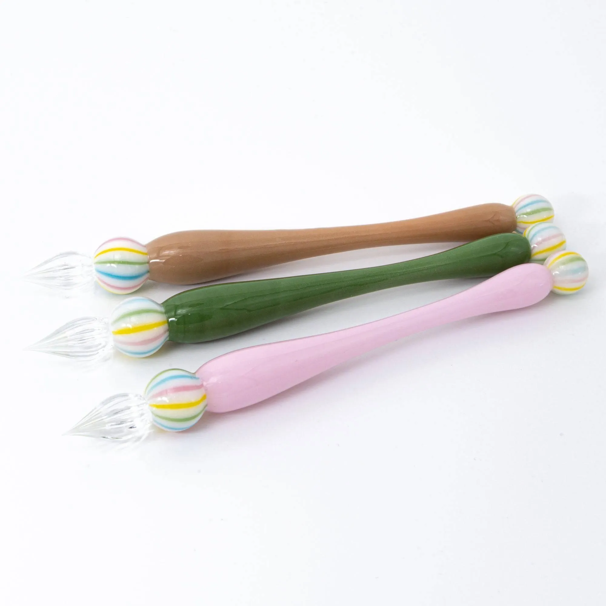 Wagashi Sakura Mochi Glass Dip Pen