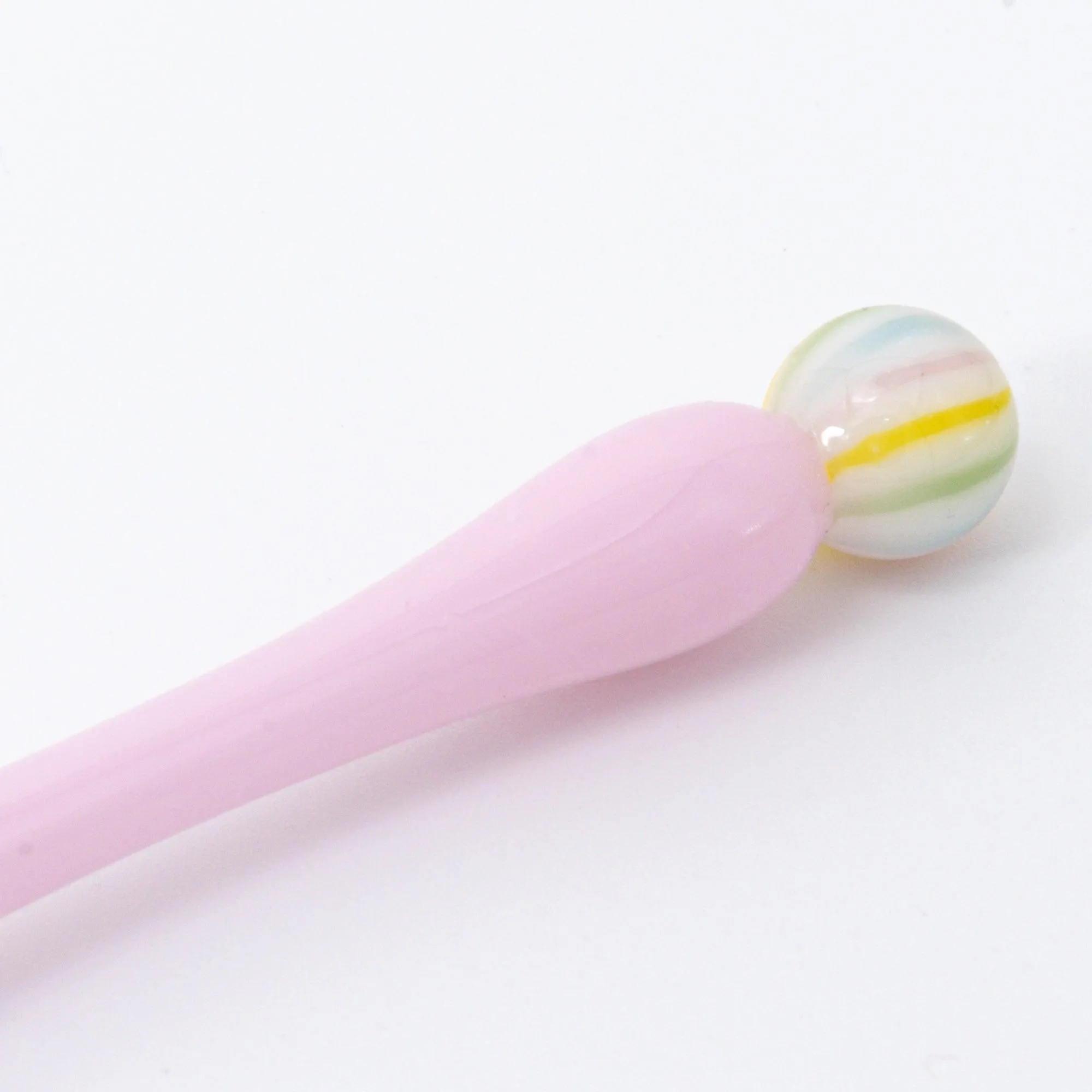 Wagashi Sakura Mochi Glass Dip Pen