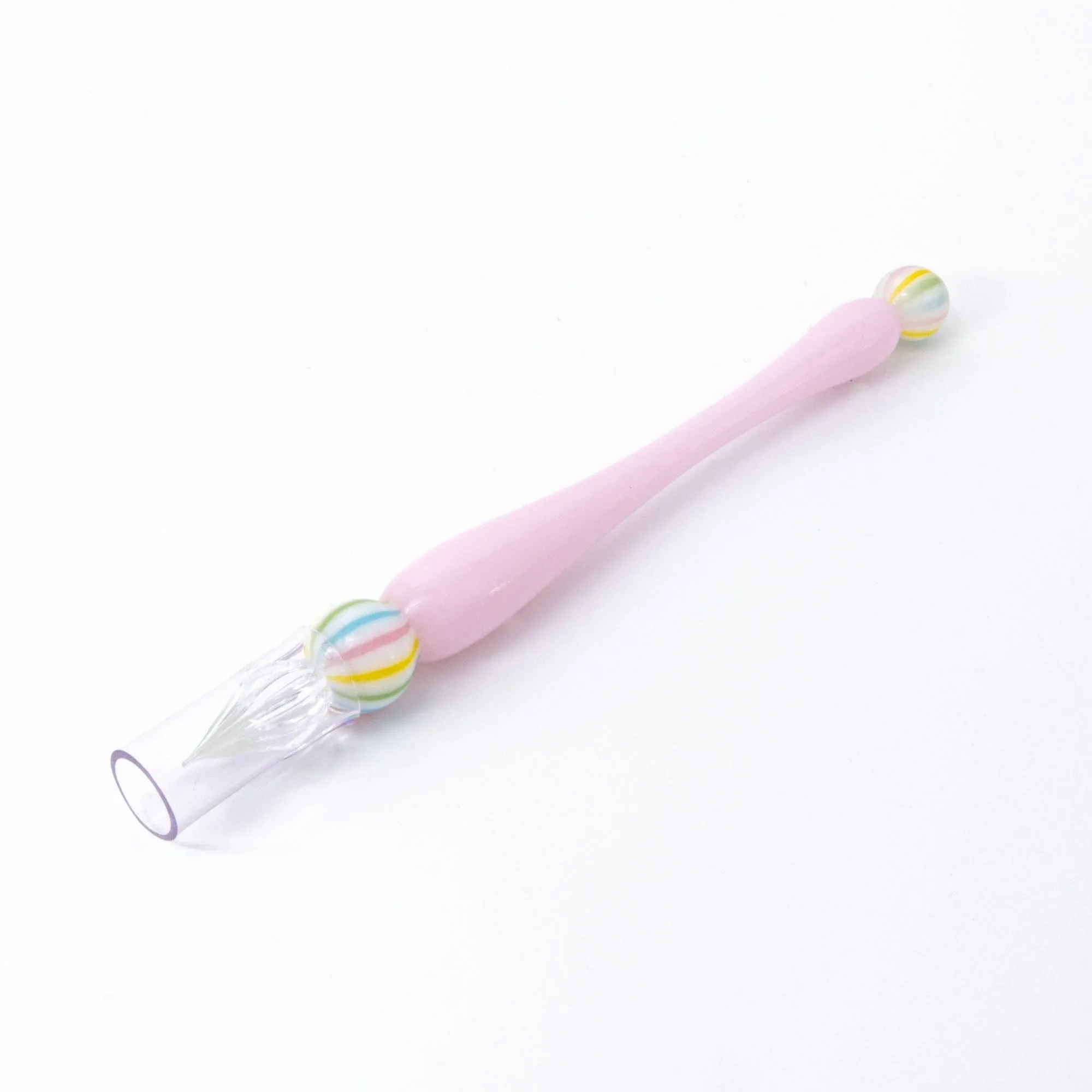 Wagashi Sakura Mochi Glass Dip Pen